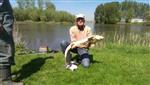 Steur vangst in de Tonnekreek